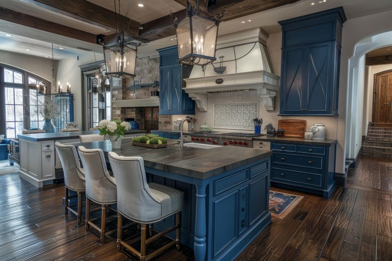 Oak Cabinet Refinishing in Carmel, IN