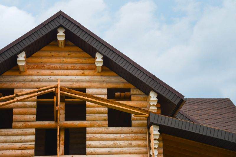 Log Siding Staining