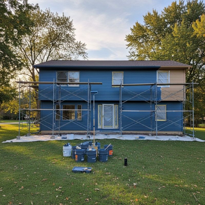 Aluminum Siding Painting in Longmont, CO